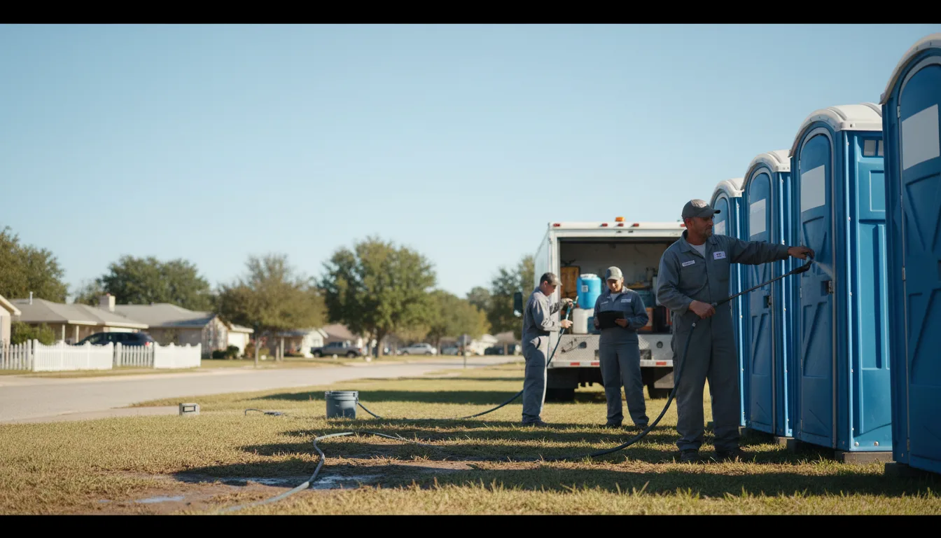 Long-Term Portable Toilet Rental in Fountain, MI near me